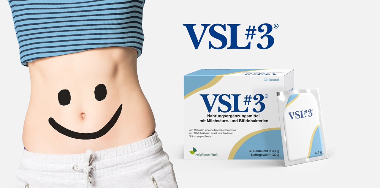 Lächelnder Bauch, VSL#3 Packung